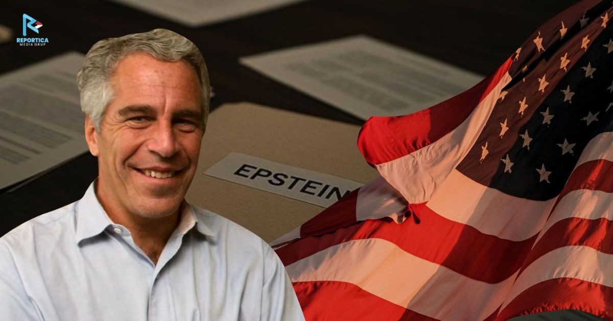 Ilustrasi Jeffrey Epstein dalam pemberitaan terkait rilis dokumen kasus kejahatan seksual di Amerika Serikat