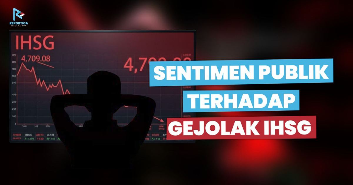 Sentimen publik terhadap gejolak IHSG dan volatilitas pasar saham Indonesia