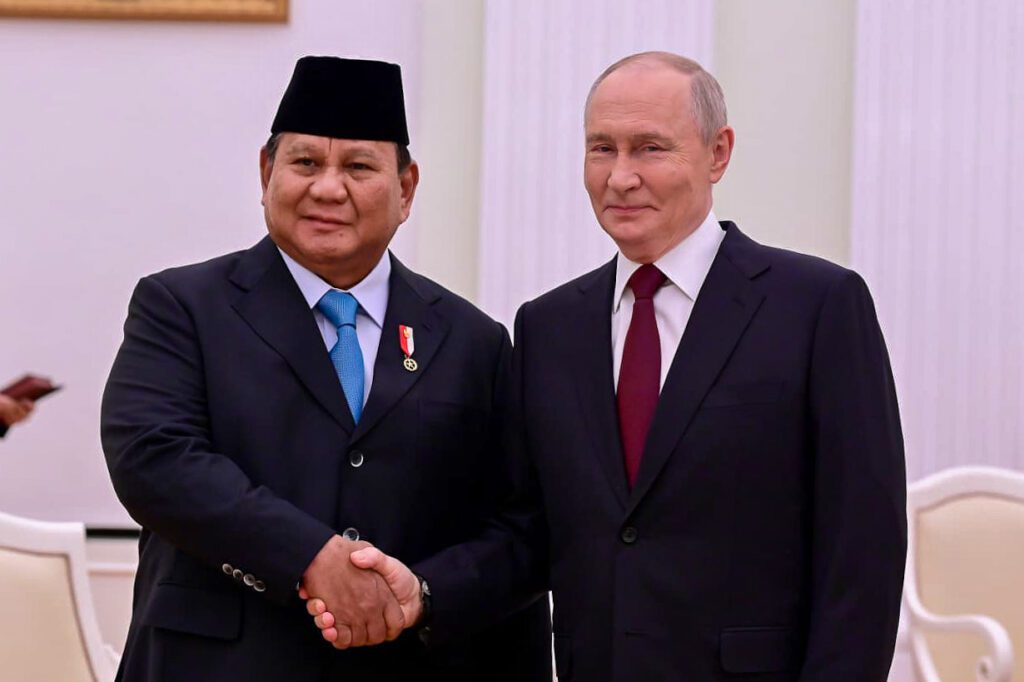 diplomasi Prabowo Rusia pertemuan Presiden Prabowo Subianto dan Vladimir Putin Kremlin April 2026
