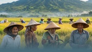 ketahanan pangan Indonesia petani sawah swasembada pangan prioritas nasional 2026