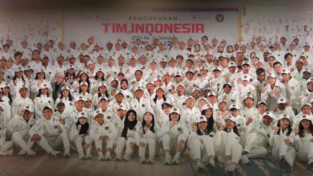 Asian Games 2026: Bakat Indonesia Harus Bertahan 10 Presiden Prabowo melepas kontingen Indonesia untuk Asian Games 2026 di Istana