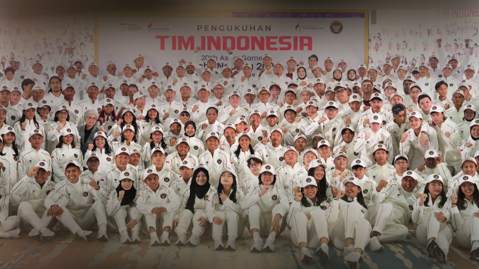 Presiden Prabowo melepas kontingen Indonesia untuk Asian Games 2026 di Istana